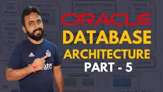 update statement process in Oracle Database architecture