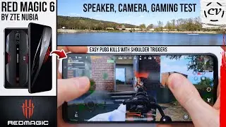 ZTE Nubia Red Magic 6 Speaker & Camera Test (Video, Sound & Audio Quality)