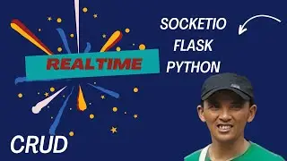 RealTime CRUD menggunakan Flask socketio  json.html python Part 4
