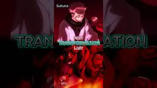 First vs Last Form of Anime Characters #anime #anime2024 #animecharacters