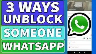 3 Easy Methods to Unblock Someone on WhatsApp | 2022