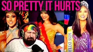 American Reacts to Philippines Winning Three Crowns | BEAUTY PAGEANT POWERHOUSE!!
