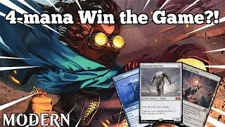 4-mana Win the Game?! | MH3 Madcap Combo | Modern | MTGO