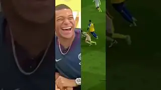 Mbappe reacts to Ronaldo fumbling at al nassr 😂😂