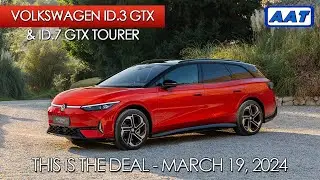 Volkswagen Unveils the ID.3 GTX and ID.7 GTX – This Is The Deal