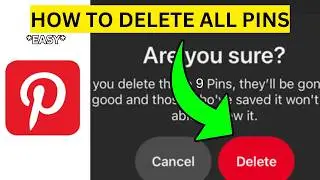 How To Delete All Pins on Pinterest(EASY)
