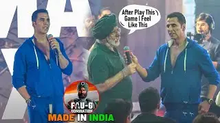 Akshay Kumar Reaction on Fau G Game Launch after 4 Year