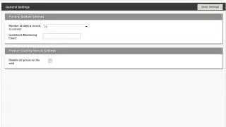 General Settings