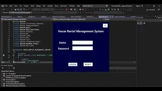 House Rental Management System C# Visual Studio 2022