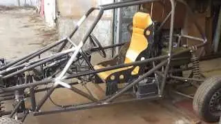 Самодельная багги из Оки. Этапы строительства. Готовность 65%. (Homemade buggy 65% done)