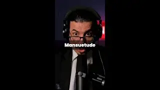 Mansuetude: everything about this word says the opposite of kind