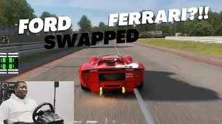 FORD v. FERRARI: THE REMIX??? GT40 SWAPPED P3 | Assetto Corsa Swaps