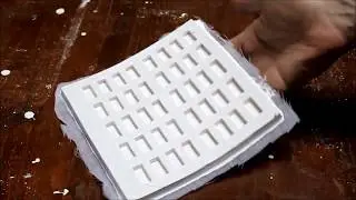 DIY How To Make Mold for Miniature Bricks - Actual Process of Making (homemade)