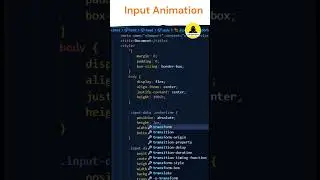 Make Input Animation || HTML & CSS 🔥
