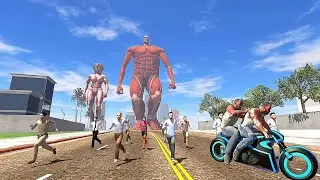 Multiplayer save City From Titan's, in Indian bike's driving 3d