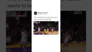 Kareem Abdul-Jabbar Could NOT Look Anymore Bored At Lebron's Record Breaking Game 😂