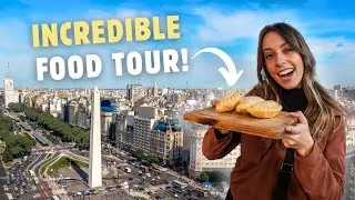 Trying ARGENTINIAN food with a LOCAL in BUENOS AIRES (San Telmo) 🇦🇷 Argentina