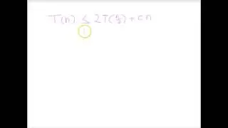 substitution- recurrence with asymptotic