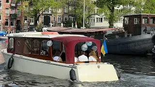 AMAZING TOUR CANAL IN EUROPE 😱 AMSTERDAM 🇳🇱 #travel #nature #amazing #netherlands