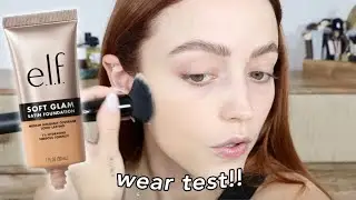 ✨ I tested the NEW e.l.f. Cosmetics Soft Glam Satin Foundation, so you don't have to! ✨