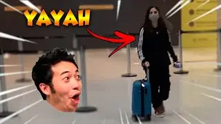 MINHA REAÇÃO AO VER A YAYAH PELA PRIMEIRA VEZ - VLOG VIAGEM!