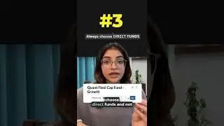 Don’t start a Mutual Find SIP before checking these 5 points. #investing #mutualfunds #stockmarket