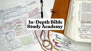 How to In-Depth Study the Bible ACADEMY | Coffee and Bible Time
