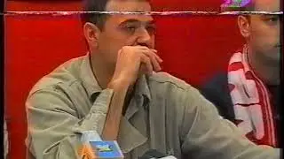 Delije na konferenciji posle prekinutog derbija