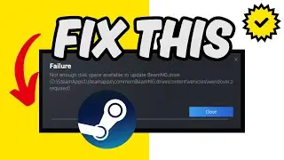 [Easy Guide] How To Fix Steam Not Enough Disk Space Error in 2025