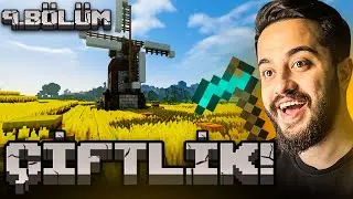 KÖYÜMÜZE DEV TARLALAR ve ÖZEL HAYVAN ALANI YAPTIK! TÜM SEBZE ve MEYVELERDEN EKTİK Minecraft 9. Bölüm