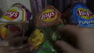 Чипсы ЛЕЙС , малосольные огурчики , чили-манго , колбаски-гриль .