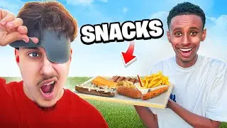 Ik Liet Hem Geblinddoekt Eten Raden..👀🍟