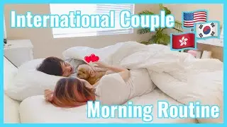 [William and Alice] Morning Routine  l  Morning Kisses, Korean Bibimbap, Walk by the Lake