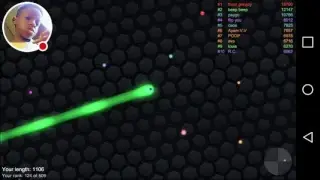 My slither.io Stream