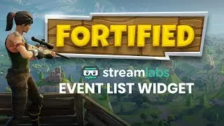 Fortified - Event List Designed for Fortnite Streamers