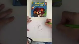 🦁Hungry Lion Draw-along🦁