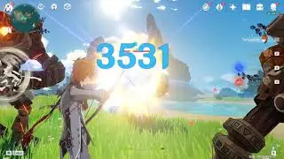 Genshin Childe and friends vs 4 ruin guard