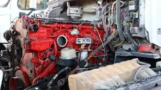 Cummins X15 engine camshaft lobe damage rocker arm camshaft replacement common problem