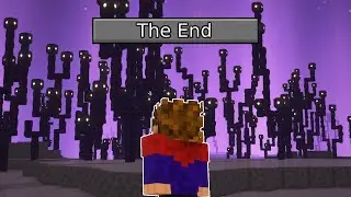 Como eu ZEREI o Minecraft começando no The END