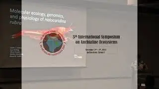"Molecular ecology, genomics, and physiology of H. rubra" by Justin Havird (Pres 26: 5ISAE)