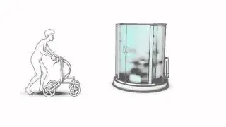 Poseidon ShowerPod (with Swedish narrator)