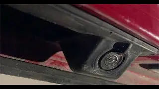 Омыватель камеры заднего вида на Range Rover Sport