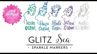 Add Glamour with Glitz Sea Sparkle Markers!
