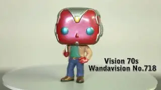 Vision 70s Wandavision  Funko Pop 360 