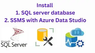 Install SQL server database | SQL Server Management Studio with Azure Data Studio | Tamil