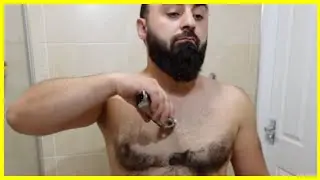 Clipper Chest Shave HD ASMR BARBER TURKO