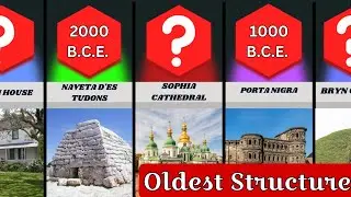 Comparison: Oldest Structure #watchdata #infrastructure #structure
