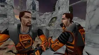 What happens when you mix Vanilla HL2 and multiplayer? Chaos.