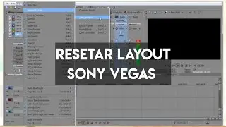 Como resetar o sony vegas