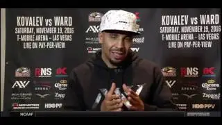Andre Ward: "Kovalev has a conditioning problem that will show in this fight"